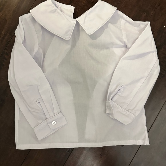 Classic White Kids Collard Button Up Dress Shirt - Picture 1 of 3